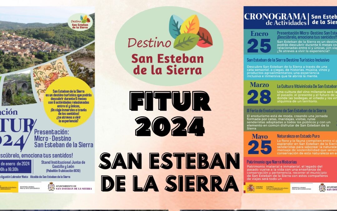 SAN ESTEBAN DE LA SIERRA EN FITUR 2024